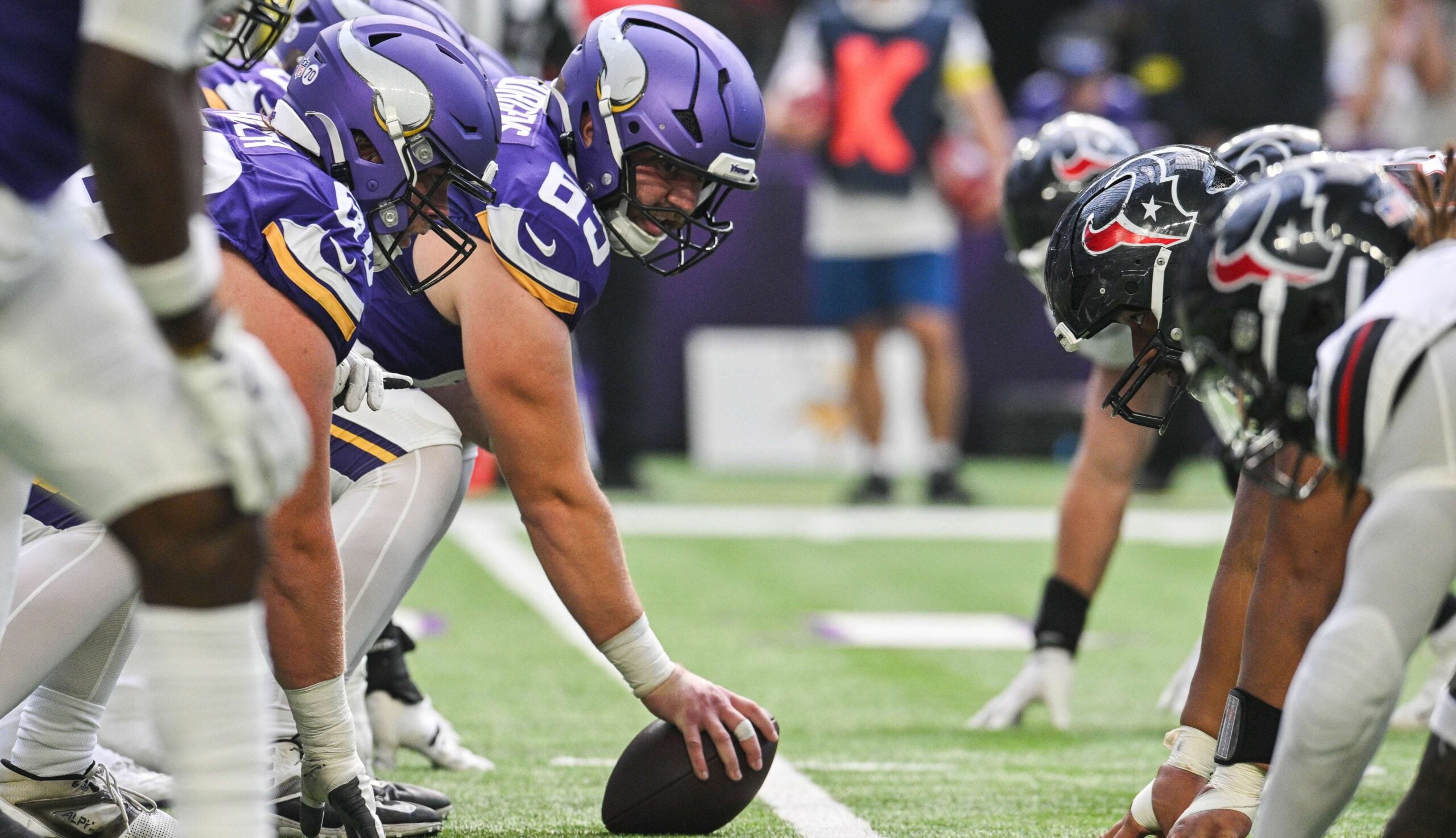 Did the Vikings Demote 1 Offensive Lineman? — Oakdale Sports news